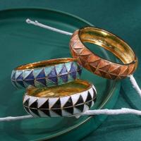 Kirsite Bangle fashion jewelry & for woman & enamel Sold By PC