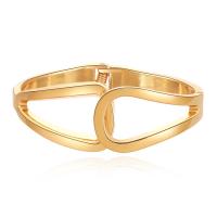 Tibetan Style Bangle, plated, fashion jewelry & for woman, golden, Sold By PC