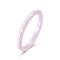 Porcelain Finger Ring & for woman & faceted 2mm US Ring Sold By PC