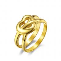 Titan Edelstahl Ringe, Titanstahl, Herz, plattiert, verschiedene Größen vorhanden & für Frau & hohl, keine, 10mm, Größe:5-9, verkauft von PC