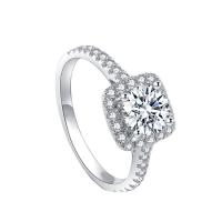 Anilo de dedo, metal, chapado en color de platina, Ajustable & diverso tamaño para la opción & para mujer & con diamantes de imitación, agujero:aproximado 0.9mm, Vendido por UD