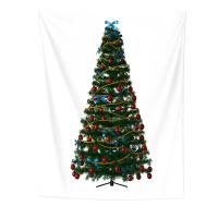 Fibre de polyester Tapisserie, Conception de Noël, couleurs mélangées, Vendu par PC