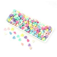 Acrylic Jewelry Beads, Rose, DIY, multi-colored, 13mm, 1200PCs/Bag, Sold By Bag