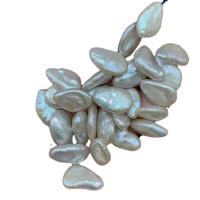 Naturales agua dulce perlas sueltas, Perlas cultivadas de agua dulce, Bricolaje, Blanco, 11-12mm, Vendido por UD