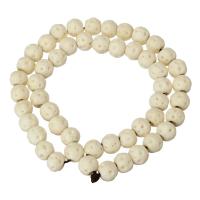 Rind-Knochen Perle, DIY & verschiedene Größen vorhanden, beige, verkauft per ca. 15.74 ZollInch Strang