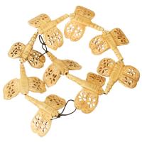 Ox Bone Beads Dragonfly DIY khaki Approx Sold Per Approx 16.14 Inch Strand