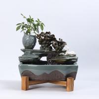 Resin Water Fountain Ornament, plated, for home and office & durable, 360x320x240mm, Sold By PC