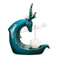 Backflow Incense Burner Porcelain plated for home and office & durable 1: 2: Sold By PC