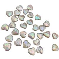 Perline perle d'acqua dolce naturale, perla d'acquadolce coltivata naturalmente, Cuore, DIY, bianco, 11.5-13mm, Venduto da PC