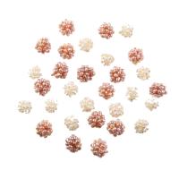 Cultured Ball Cluster Pearl Beads Round natural DIY Sold By PC