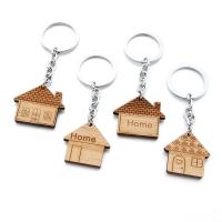 Zinc Alloy Key Clasp with Wood plated Sold By PC
