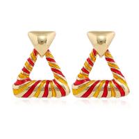 Zinc Alloy Drop Earrings fashion jewelry & for woman Sold By Pair