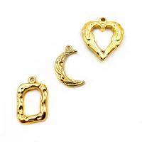 Stainless Steel Pendants gold color plated Sold By PC
