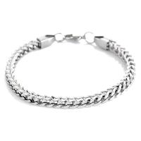 Titanium Steel Bracelet & Bangle Korean style & Unisex 5mm Length Approx 7.48 Inch Sold By PC