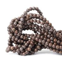 Natural Snowflake Obsidian Beads Round polished DIY mixed colors Sold Per 38 cm Strand