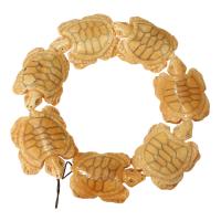 Ox Bone Beads Turtle earth yellow Approx Sold By Strand