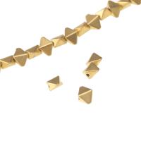Nicht-magnetische Hämatit Perlen, Dreieck, DIY, keine, 6mm, verkauft per 40 cm Strang