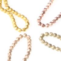 Nicht-magnetische Hämatit Perlen, Vieleck, DIY, keine, 8mm, verkauft per 40 cm Strang