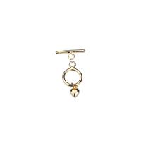 925 Sterling Silver Toggle Clasp, plated, DIY & different styles for choice, Sold By Set