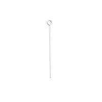 925 Sterling Silver Eyepin, plated, DIY & different size for choice, more colors for choice, Sold By PC