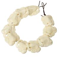 Ox Bone Beads Elephant  Approx Sold By Strand