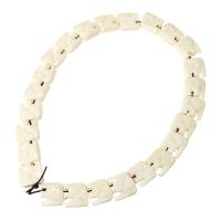 Ox Bone Beads Elephant white Sold Per Approx 15.35 Inch Strand