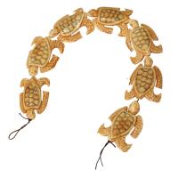 Ox Bone Beads Turtle yellow Approx Sold Per Approx 17.36 Inch Strand