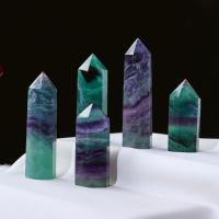 Colorful Fluorite Quartz Points, polished, natural & different size for choice, Sold By PC