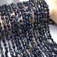 Tigerauge Perlen, Unregelmäßige, DIY, gemischte Farben, verkauft per 38 cm Strang