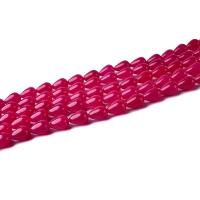 Chalcedony Beads Teardrop DIY Sold Per 38 cm Strand