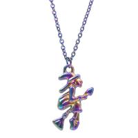 Zinc Alloy Pendants Sorcerer colorful plated fashion jewelry multi-colored Sold By PC