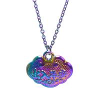 Zinc Alloy Lock Pendants Longevity Lock colorful plated fashion jewelry multi-colored Sold By PC