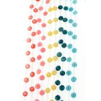Perles de coquille colore naturelle, coquille blanche, fleur, DIY & émail, plus de couleurs à choisir, 10x10x3mm, 15PC/brin, Vendu par 38 cm brin