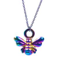 Zinc Alloy Pendler, Insekt, farverig forgyldt, mode smykker, flerfarvede, 11x2x10mm, Solgt af PC