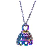 Zinc Alloy Pendants colorful plated fashion jewelry multi-colored Length 45 cm Sold By PC