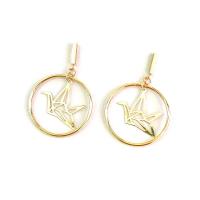Brass Drop Earring, plated, different styles for choice & for woman & hollow, more colors for choice, 30x45mm, Sold By Pair