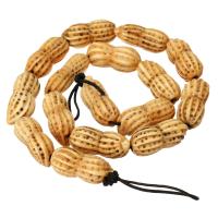 Ox Bone Beads Peanut yellow Sold Per Approx 16.37 Inch Strand