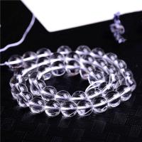 Natural Clear Quartz Beads Round DIY Sold By Strand