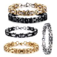 Titanium Steel Bracelet & Bangle, plated, fashion jewelry & Unisex & different size for choice, more colors for choice, Sold By PC