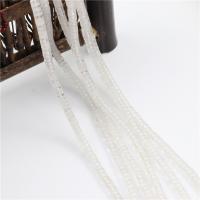 Natural Clear Quartz Beads, Flat Round, polished, DIY, 2x4mm, Approx 160PCs/Strand, Sold Per Approx 15.35 Inch Strand