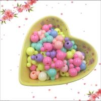 Perles acrylique de couleur unie, animal, moulage par injection, DIY, multicolore, 12mm, Vendu par sol