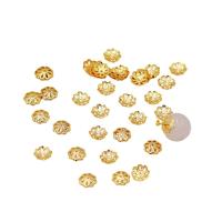 Brass Bead Cap, plated, DIY, more colors for choice, 100PCs/Bag, Sold By Bag