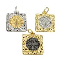 Brass Jewelry Pendants plated DIY Approx 3mm Sold By Lot