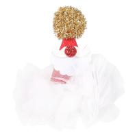 Boże Narodzenie Włosy Clip, Stop cynku, ze Koronka & Welwet, Świąteczny projekt & biżuteria moda & dla kobiety, 110x86mm, sprzedane przez PC