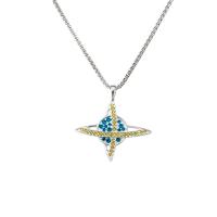 aleación de zinc collar, Joyería & con diamantes de imitación, longitud:70 cm, Vendido por UD