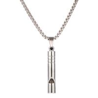 Titanium Steel Necklace, fashion jewelry, Length:70 cm, Sold By PC