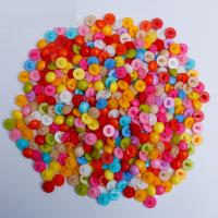 Пуговицы из пластика, пластик, разный размер для выбора, Много цветов для выбора, продается сумка