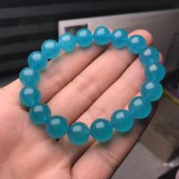 Natural Amazonite Bracelets, ​Amazonite​, Unisex & different size for choice, blue, Sold By Strand