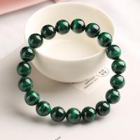Malachite Bracelet, different grades for choice & Unisex & different size for choice, Sold By Strand