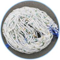 Topaze Perle, rund, poliert, DIY & facettierte, gemischte Farben, verkauft per 39 cm Strang